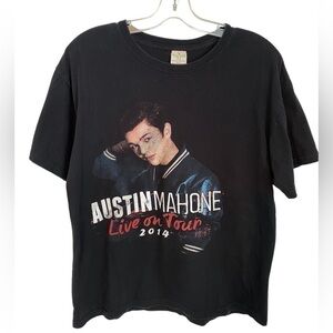 Austin Mahone 2014  Live on Tour T Shirt Adult Med